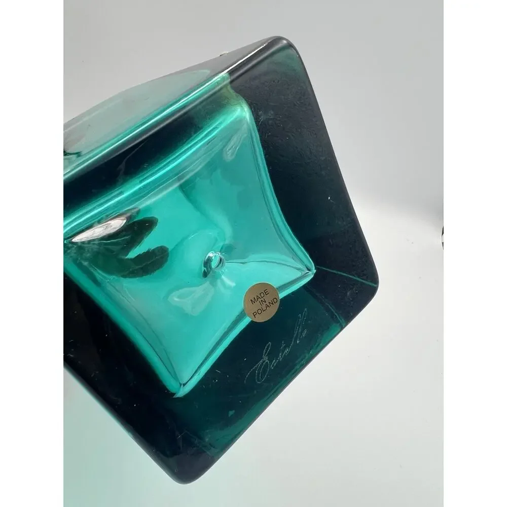 Vintage Estelle - Heritage Decanter - Emerald Green
